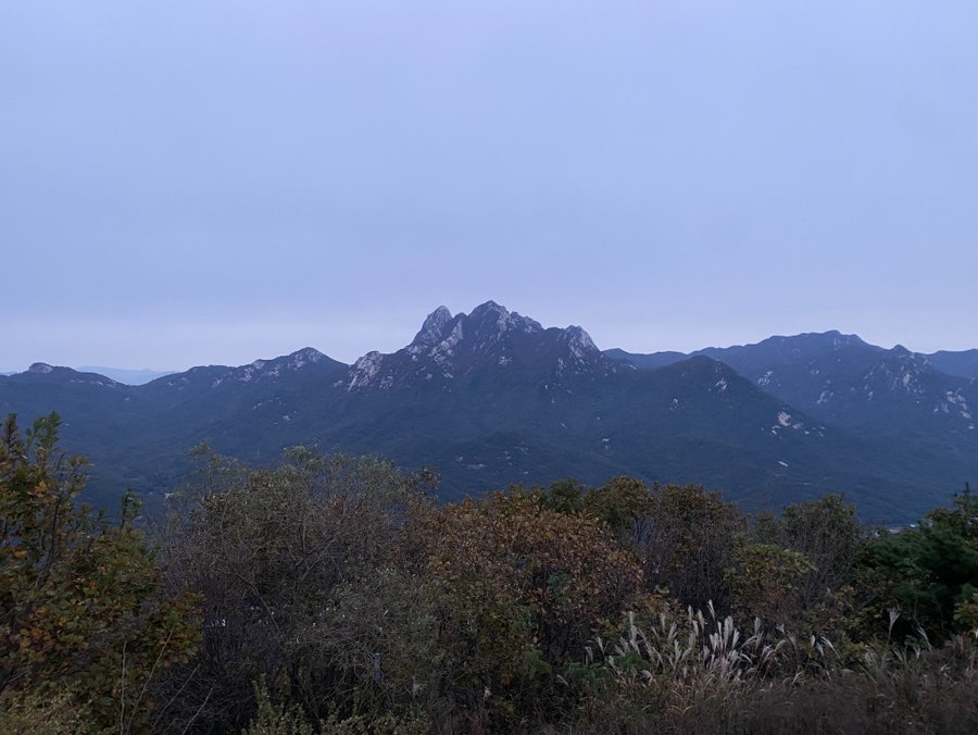 노고산 캠핑10/25~10/26
