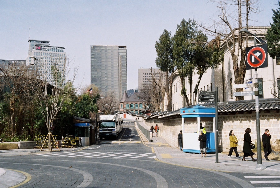 Rollei B35 - 첫번째 롤