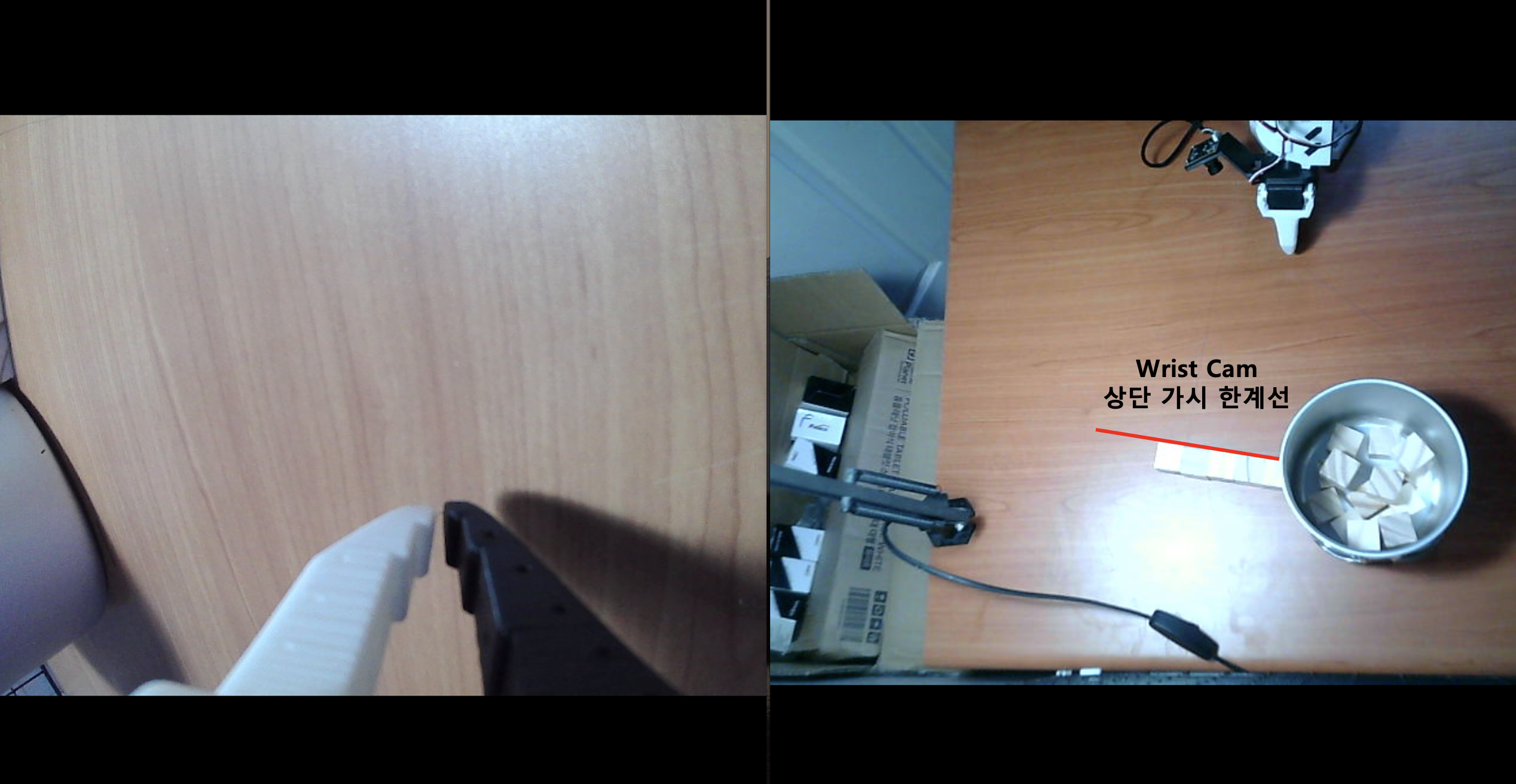  SO-ARM 101 Manipulator Project Part 3  2-CAM 환경 구축, Test Workspace 세팅, 데이터 수집과 Policy에 대한 고민